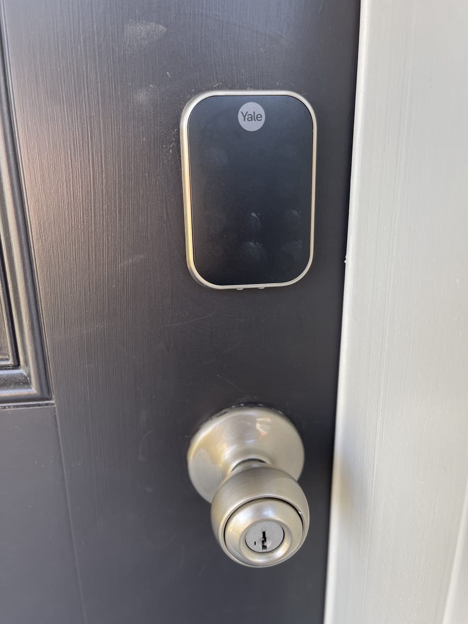 Smart lock with unique code for each guest.
