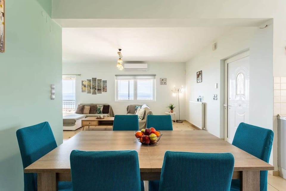 Spacious dining area