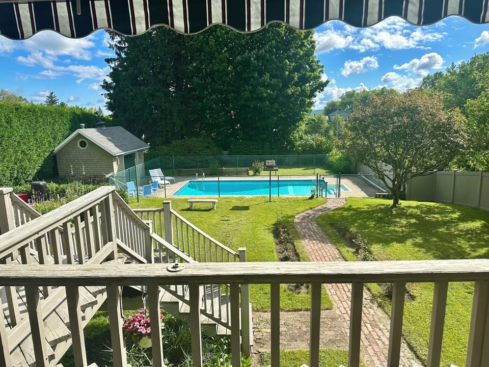 Pool is open Memorial Day and remains open until mid October.
