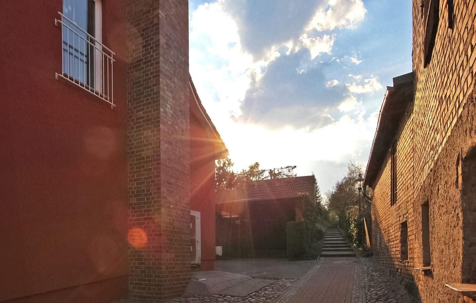 outside
