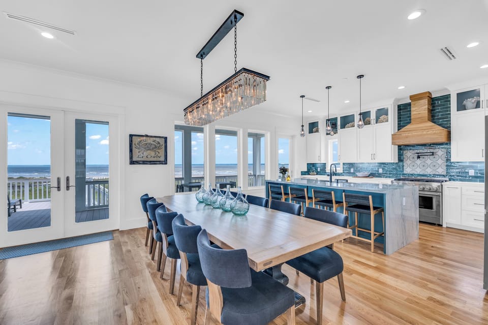 Every meal becomes a cherished memory at this stunning dining area!