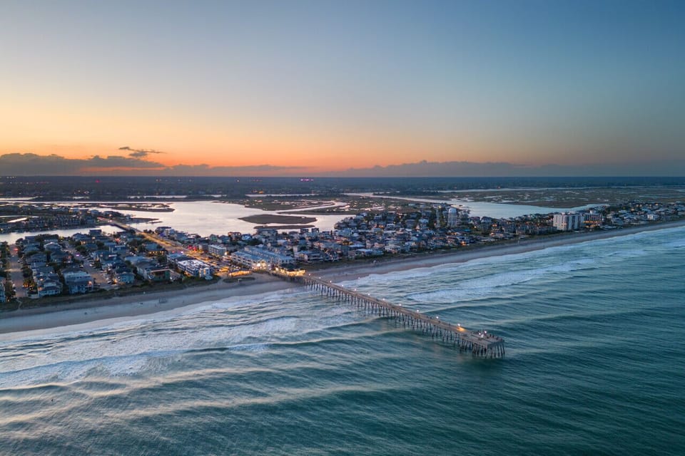 Wrightsville Beach, a quick 10-minute drive away!