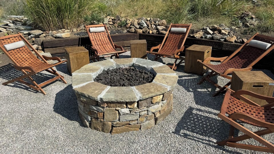 Gas firepit 