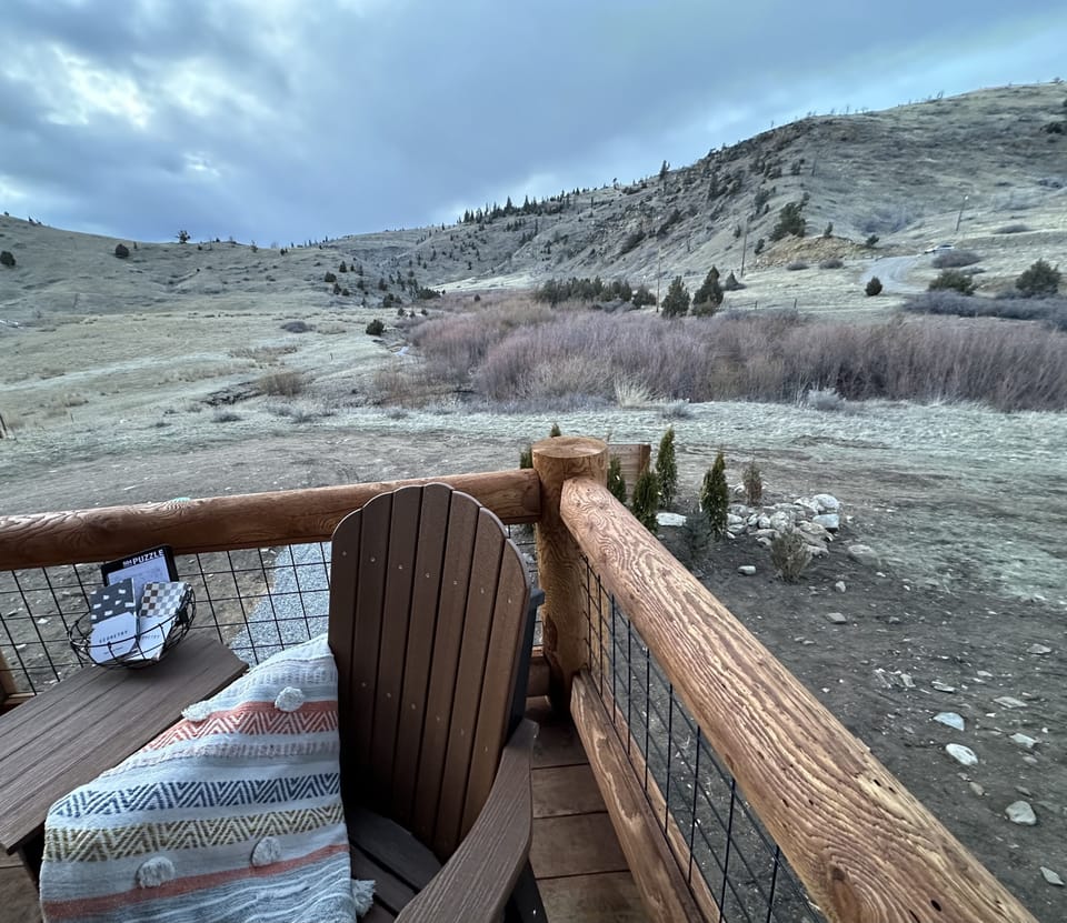 Porch- Streamside Cabin