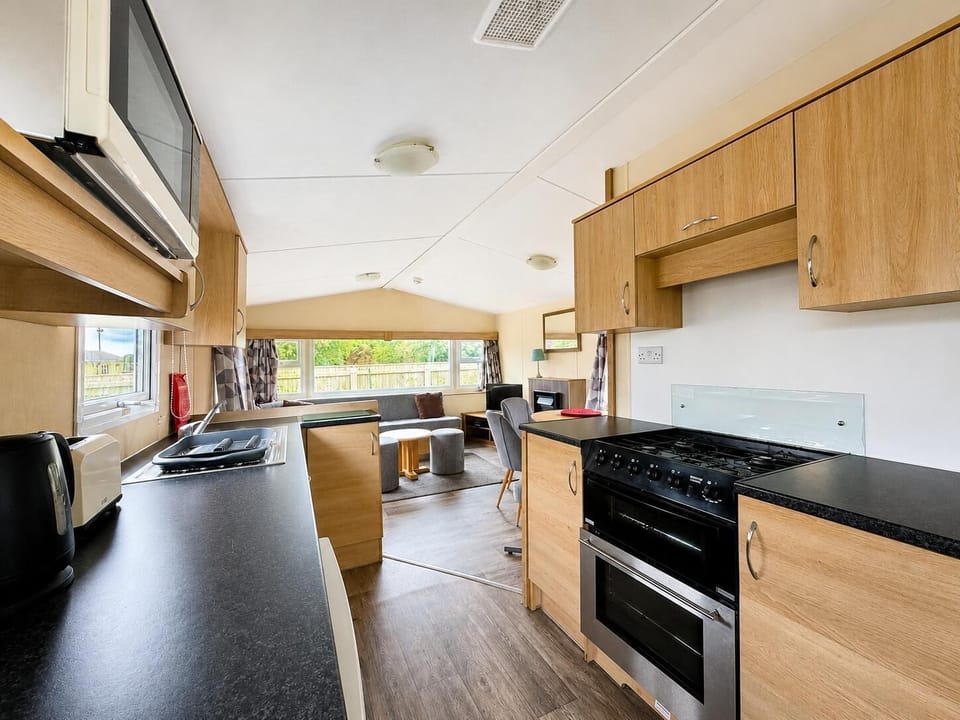 A static caravan to rent UK is perfect for a relaxing family getaway with the convenience of your own kitchen to use.