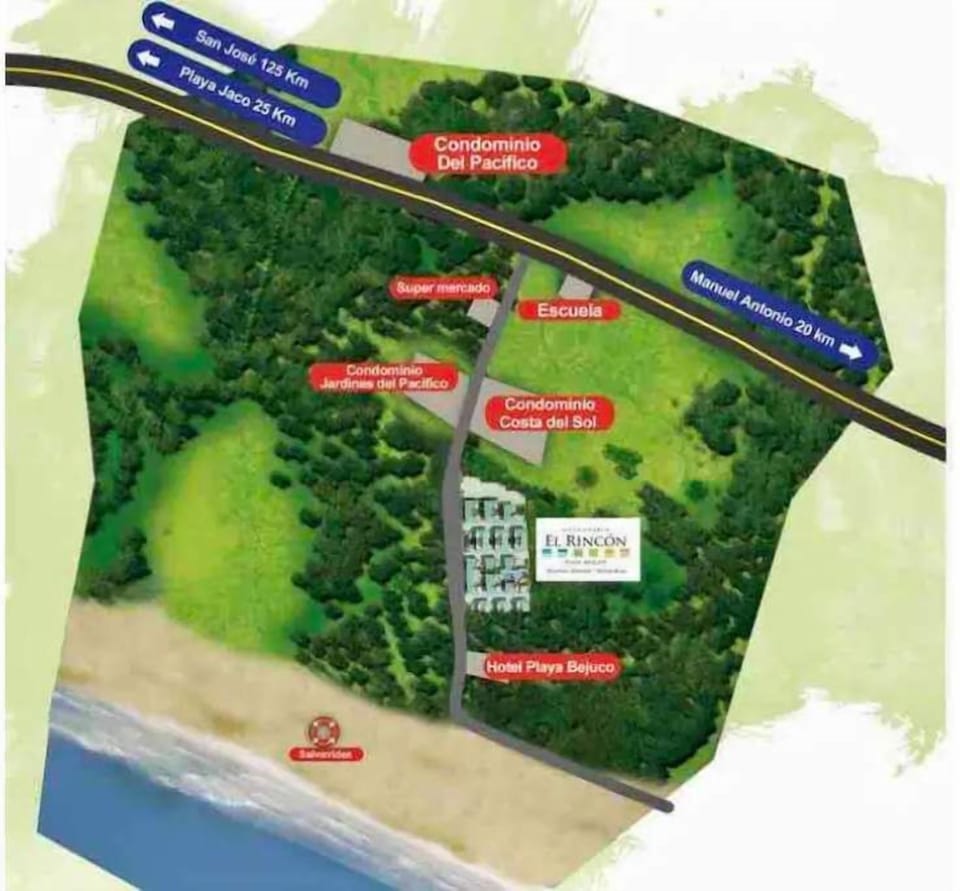 Restaurants, a grocery store, national parks, & tourist spots are near-by