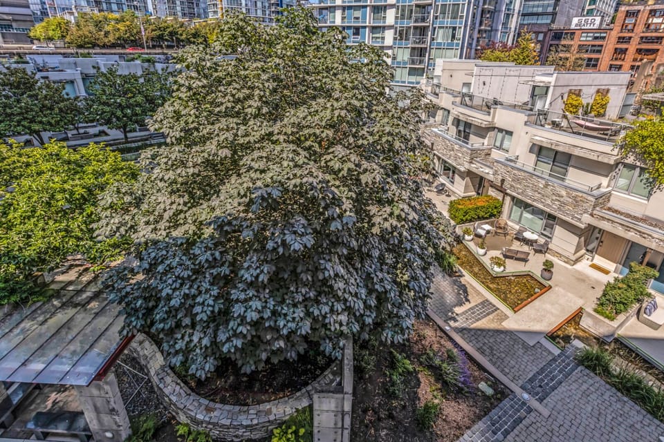 View from balcony