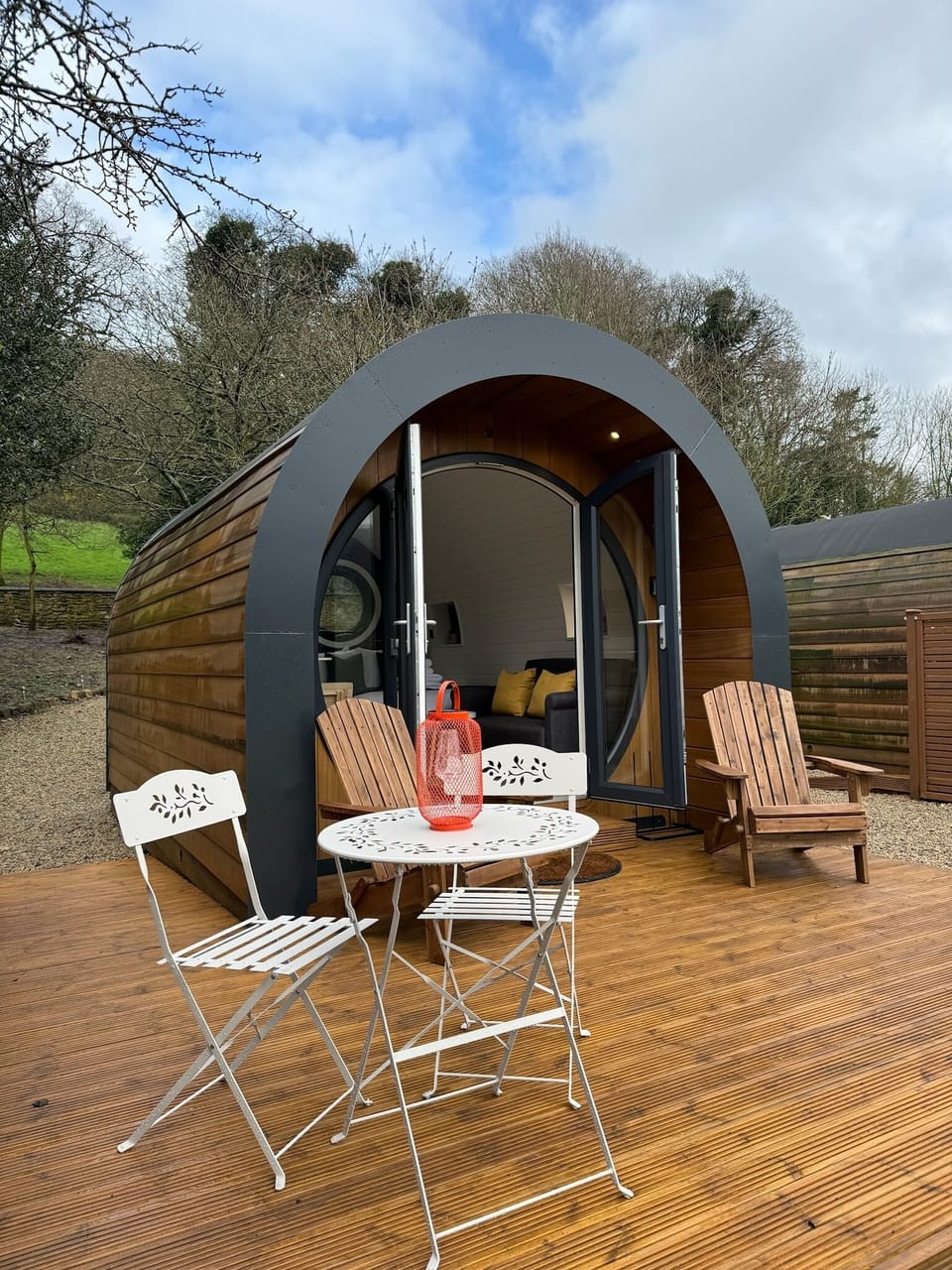 Decking & seating Area 