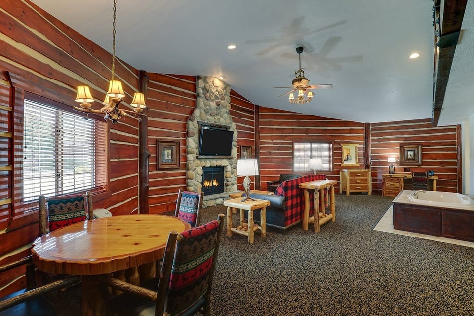 Living and dining area