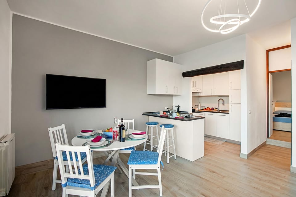 Kitchen and dining area