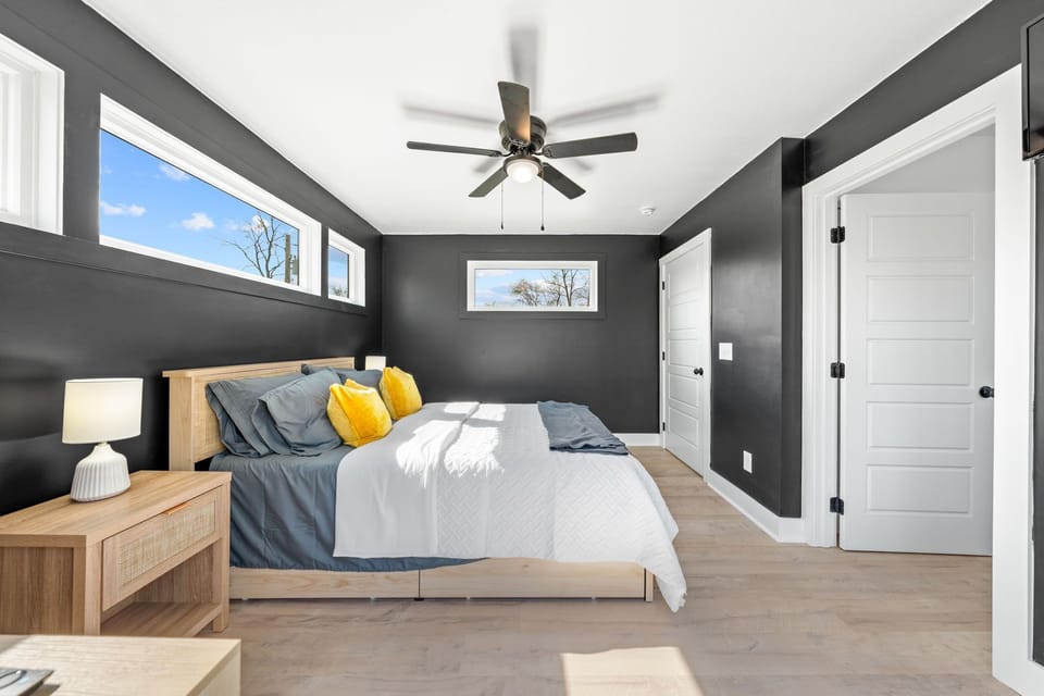 Lots of natural light