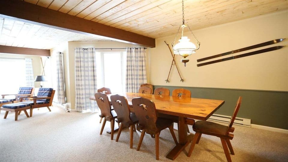 Dining Room with Easy Access to the Kitchen in Loon Condo