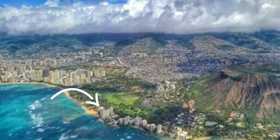 Diamondhead and Waikiki Beach the number one travel destination in the world🌺