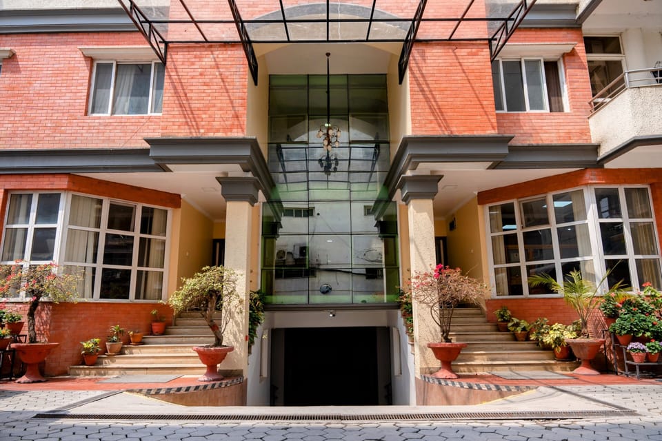 Entry to building 