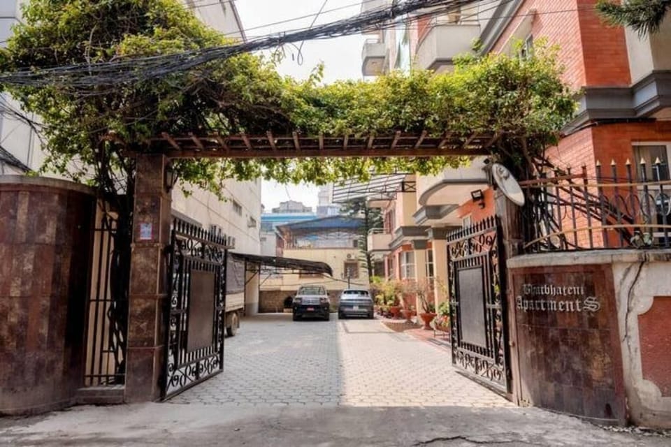 Apartment main entrance 