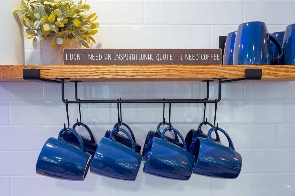 Fuel up for a day of Door County adventure at the coffee bar!