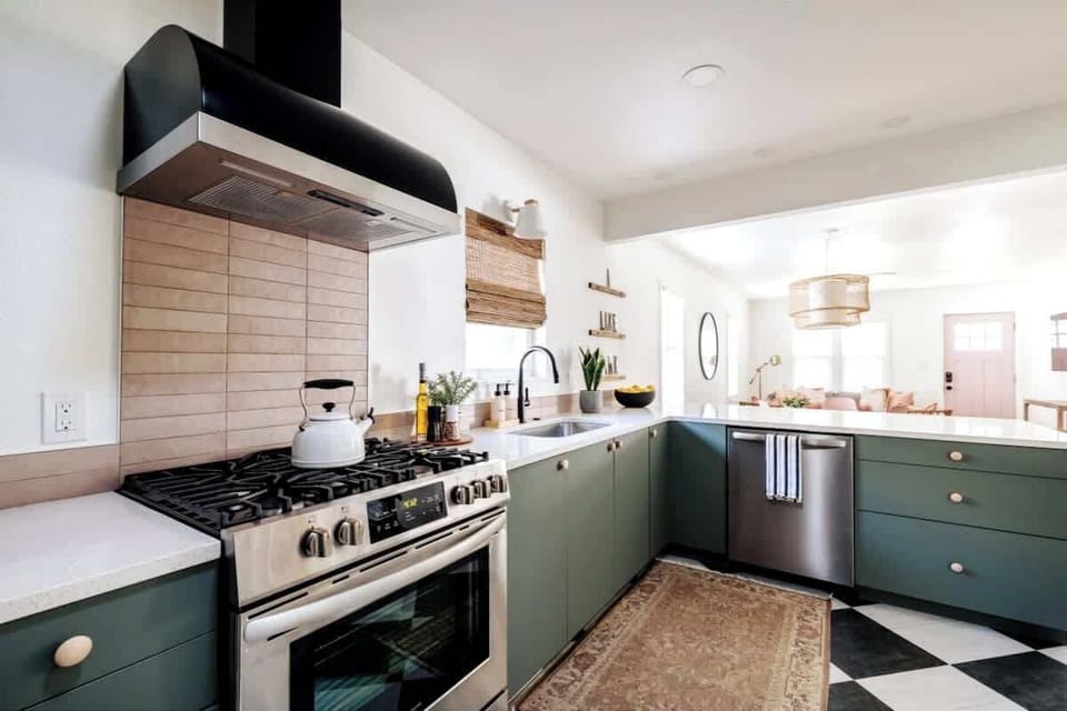 Modernized kitchen