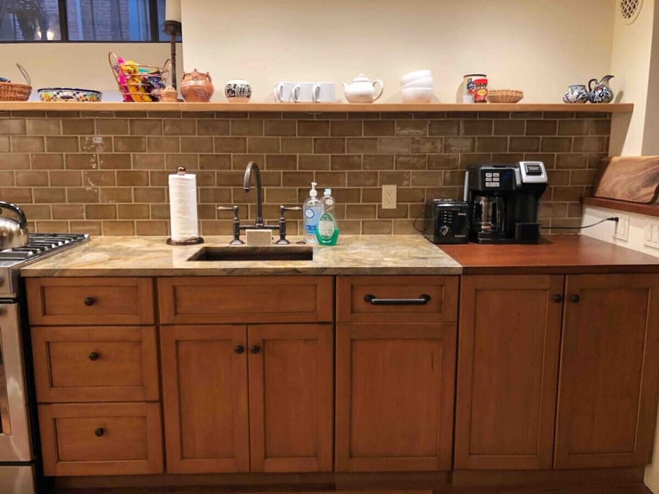 Cozy kitchen nook with all essentials.