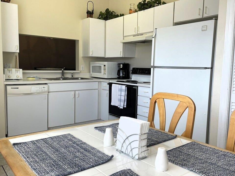 Bright dining space for shared meals