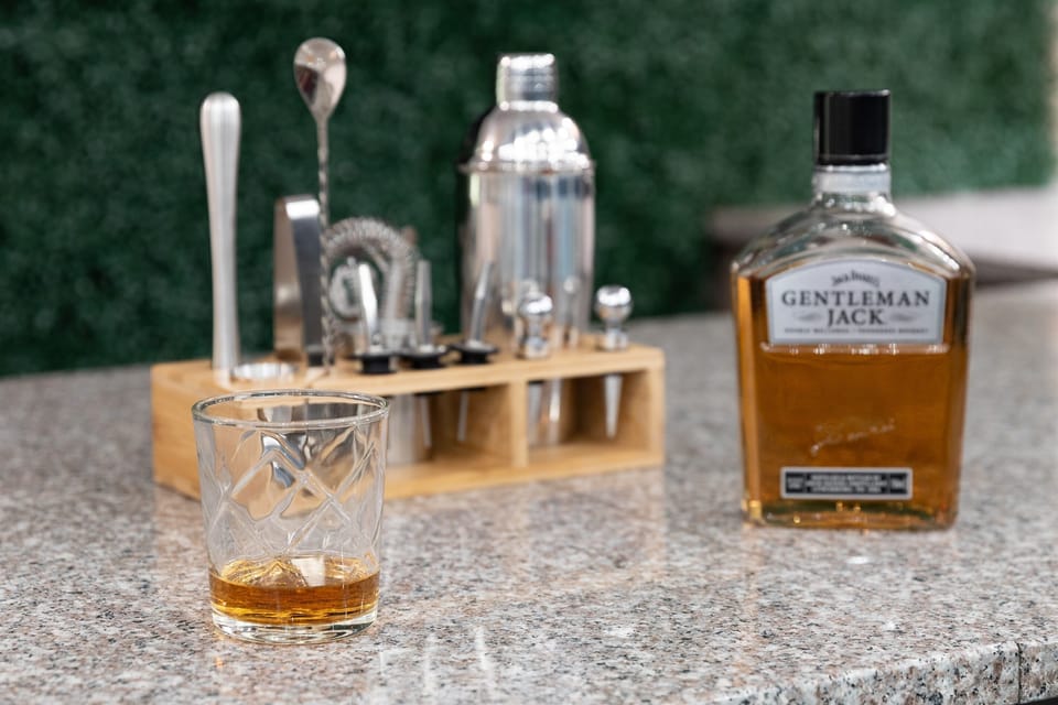Mix Up a Drink At The Roof Top Patio