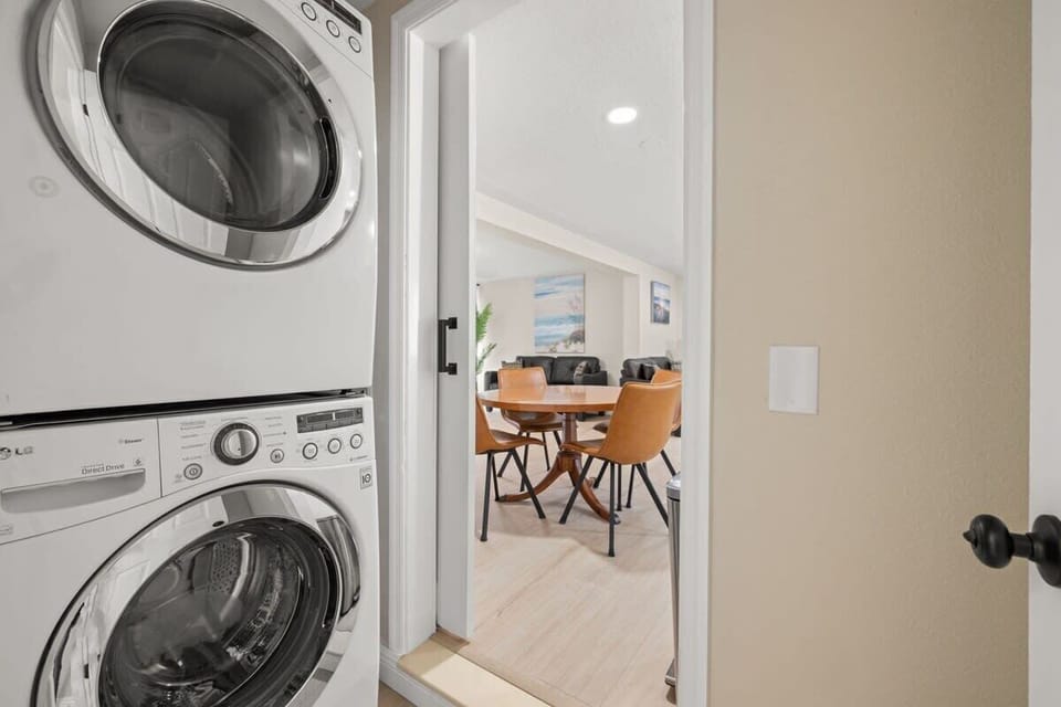 In unit washer and dryer