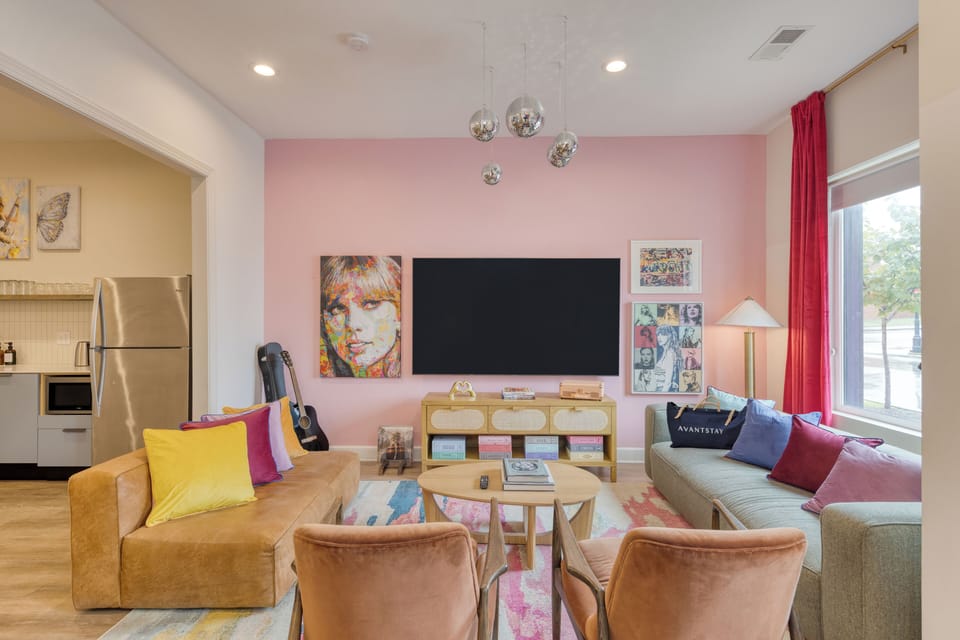 Lounge like a superstar in this vibrant living room - Welcome to Conway A101! 