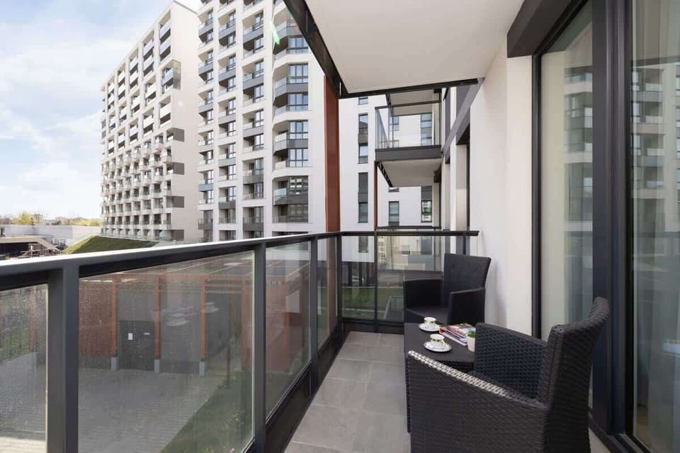 Furnished balcony