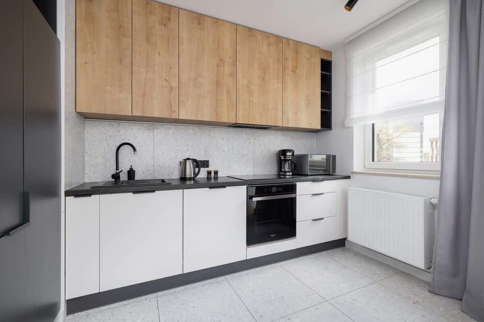 Kitchenette with a dishwasher