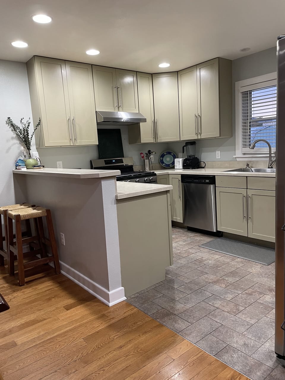 Kitchen with Stainless Appliances