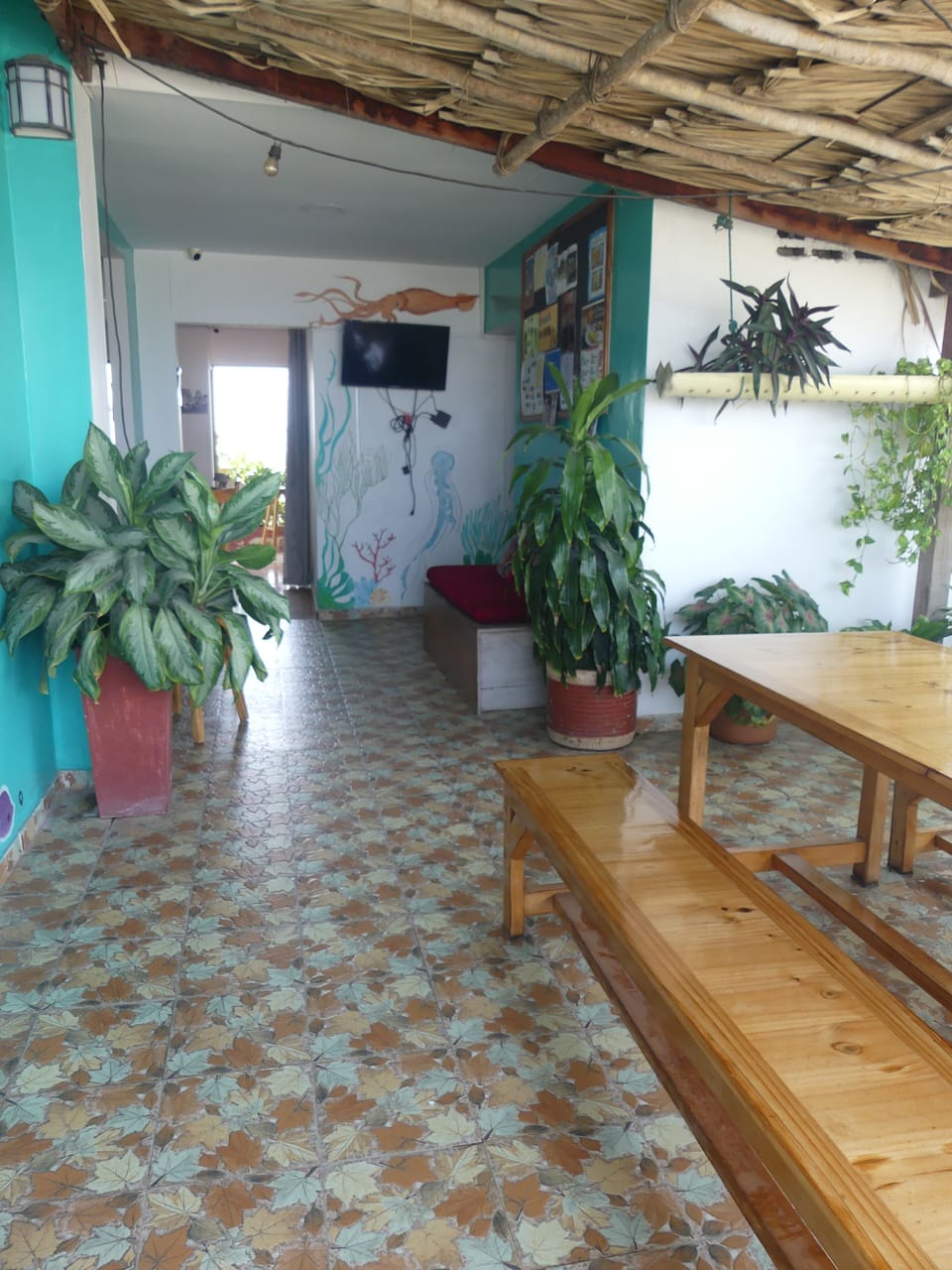 the dinner room