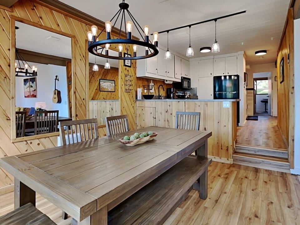 Indoors, Hardwood, Stained Wood, Furniture, Table