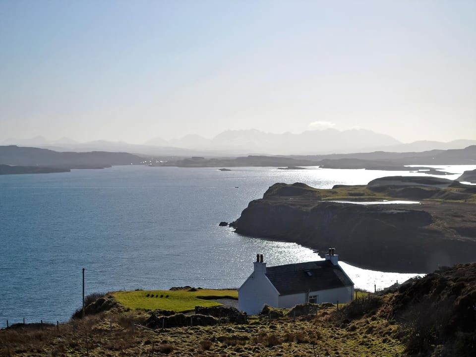 Awe-inspiring location | Husabost Croft, Husabost