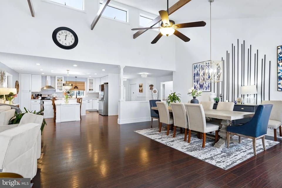wide open floor plan