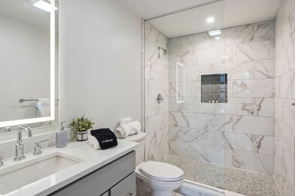 Full Bathroom with Walk-in Shower