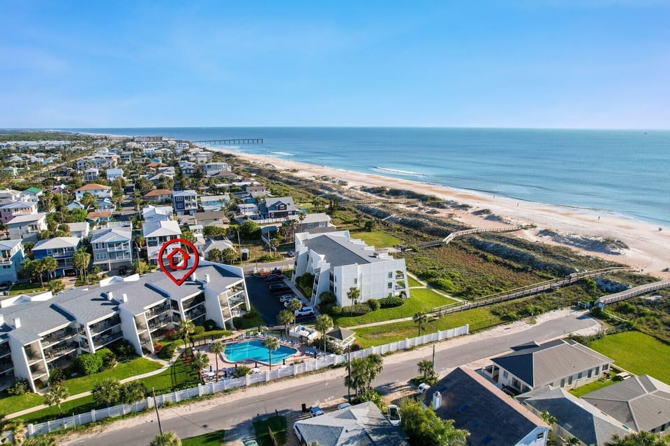 Just steps away from the Ocean