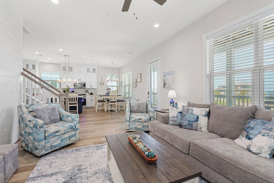 Spacious open floor plan