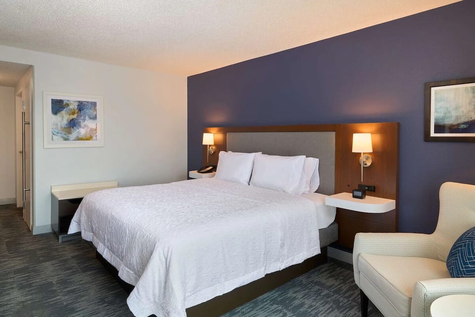 Bedroom. Interior and views may vary based on location and availability.