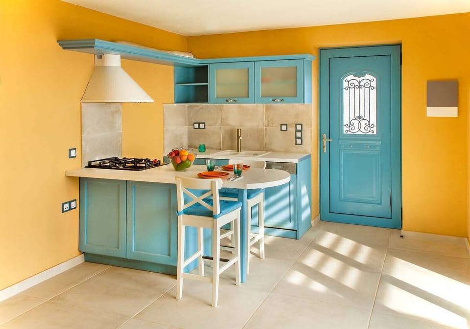 Fully equipped kitchen of the second house