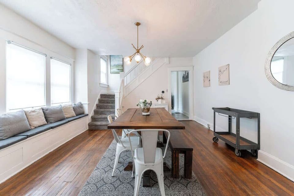 Comfortable dining area