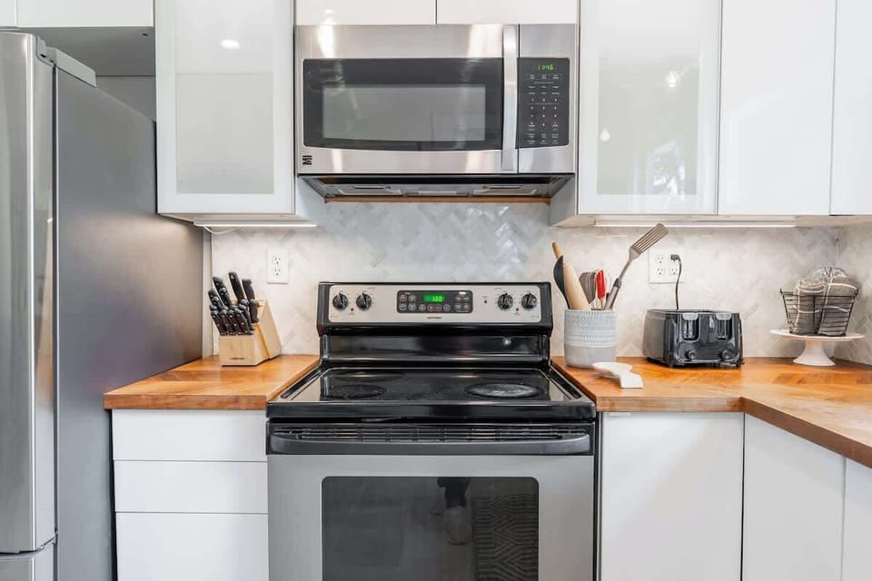 Newly renovated kitchen