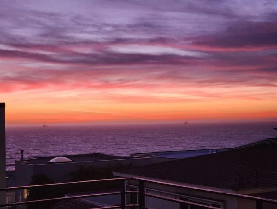 The Ocean View from the living room  offers beautiful sunsets 