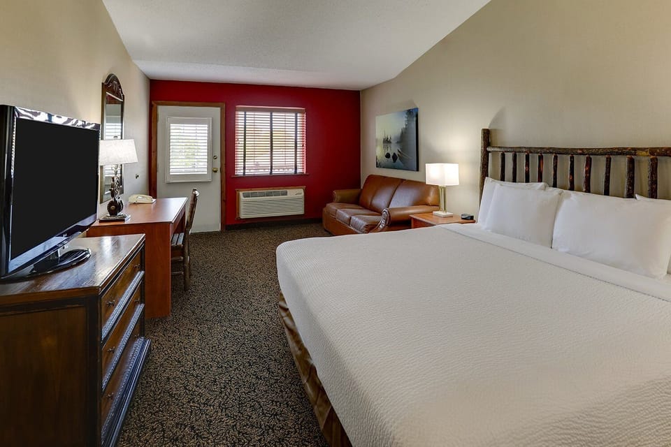 Sink into crisp linens and recharge in peaceful quiet.
