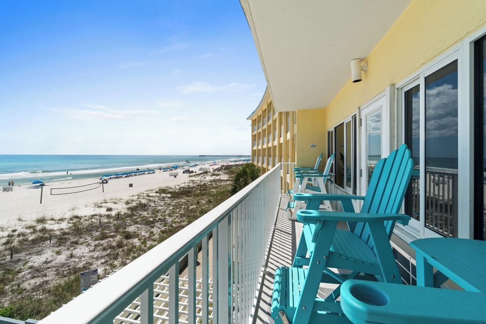 Furnished Gulf Front Balcony
