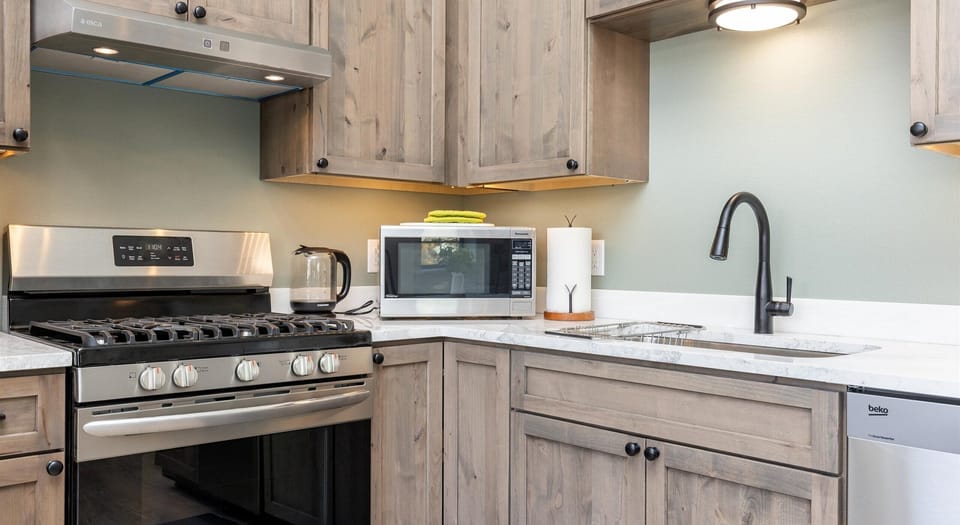 New appliances, gas range