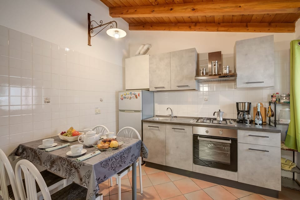 Kitchen and dining area