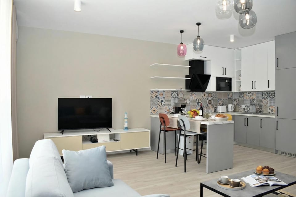 Living and dining room