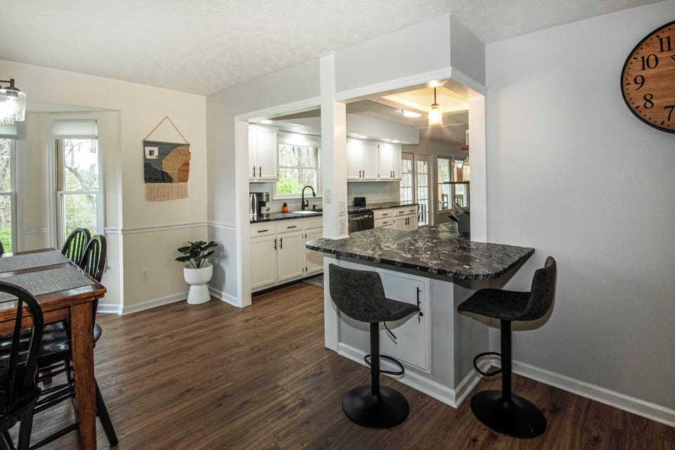 New paint, all new appliances, new cabinets, new granite, all new lighting, etc.