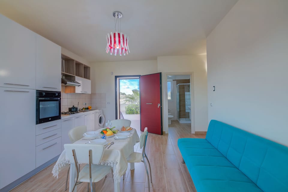 Kitchen and dining area