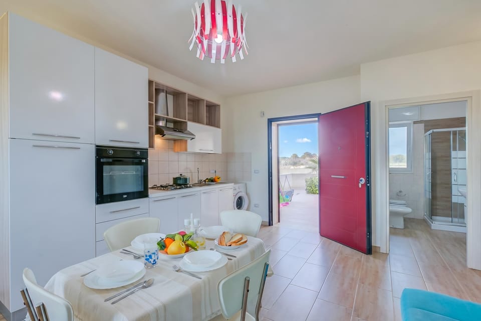 Kitchen and dining area