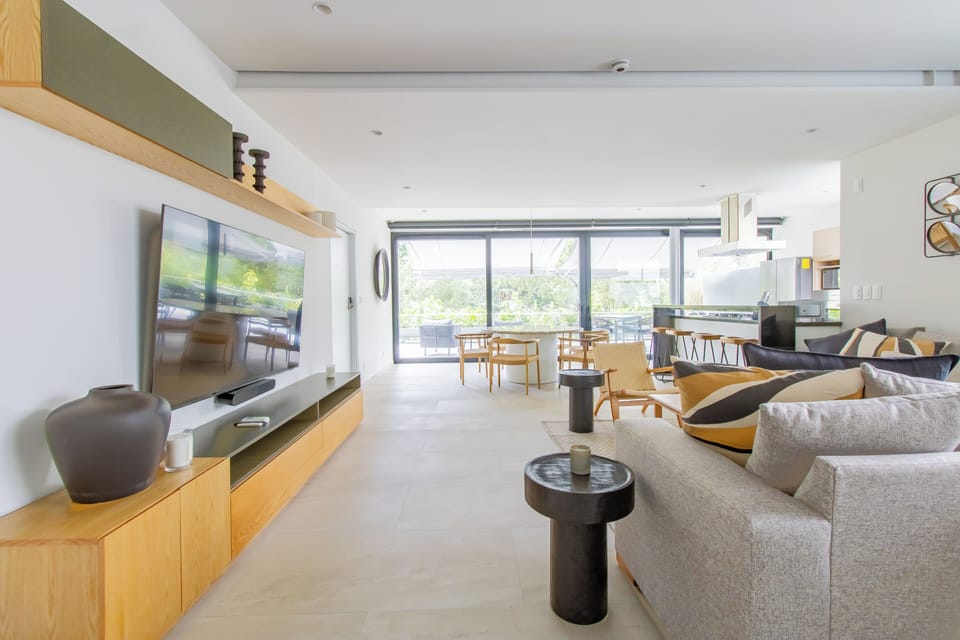 Modern living area with full amenities.
